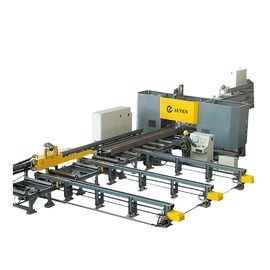 고속 CNC 광속 드릴링 및 톱질 기계 라인 철강 구조물 산업