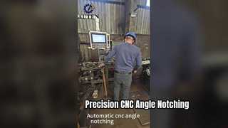 자동 CNC 각도 노칭 기계