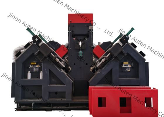 대형 앵글강 드릴링 및 스탬핑을 위한 고효율 자동 CNC 앵글 라인 머신