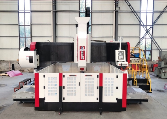 갠트리 높이 800mm CNC 갠트리 가공 플랜지 플레이트 드릴링 머신 스핀들 테이퍼 BT50