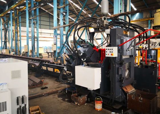 단일 블레이드 절단 CNC 각 펀칭 표시 및 시어링 라인 물 냉각 수압