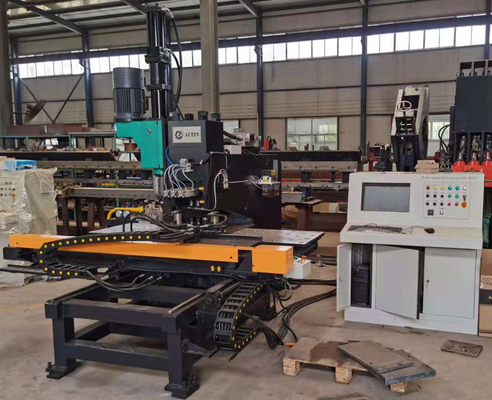 1200KN 서보 피드 파리 파스 Cnc 26mm 맥스 펀칭 지름의 판 구멍 파리 기계