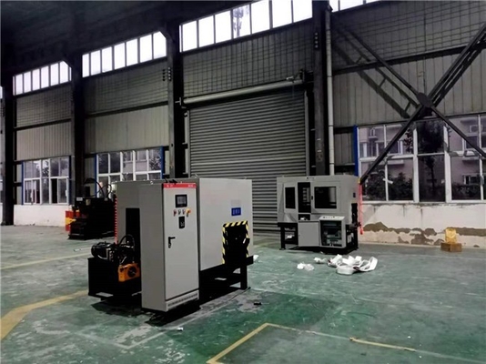 Auten 자동 각 뿌리 프레싱 머신 모델 GQC250-2Q 철강 타워 산업