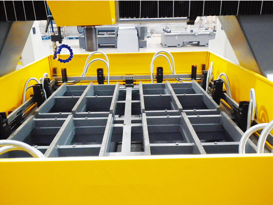 서보 모터 피드 CNC 플레이트 드릴링 머신 1500x8000mm, 다양한 플레이트 크기 및 두께에 적합한 최대 공작물 크기