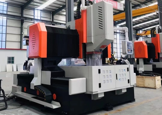 2000 x 2000mm 공작물 크기 안정적이고 내구성이 뛰어난 CNC 플레이트 드릴링 머신, 50mm 드릴링 직경, 고정밀 플레이트/구조 부품 가공용