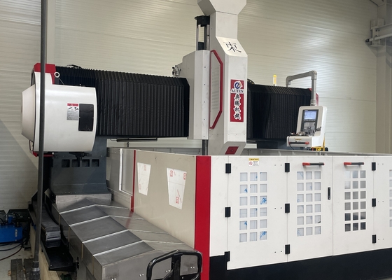 갠트리 높이 800mm CNC 갠트리 가공 플랜지 플레이트 드릴링 머신 스핀들 테이퍼 BT50