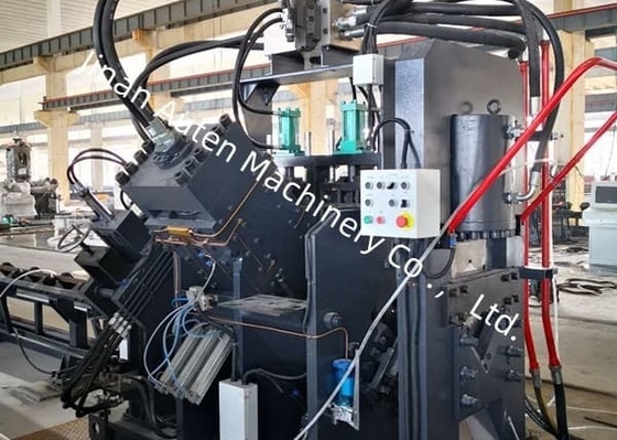 양면 2 펀치 CNC 앵글 펀칭 마킹 전단 라인 머신 630KN 펀칭력