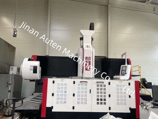 T 슬롯 너비 28mm 플랜지 CNC 판 뚫기 기계 100mm 최대 지름