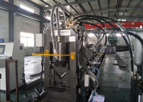JNC1412 모델 펀싱 마크링 절단 CNC 각선 기계 630/1000KN 펀싱 힘