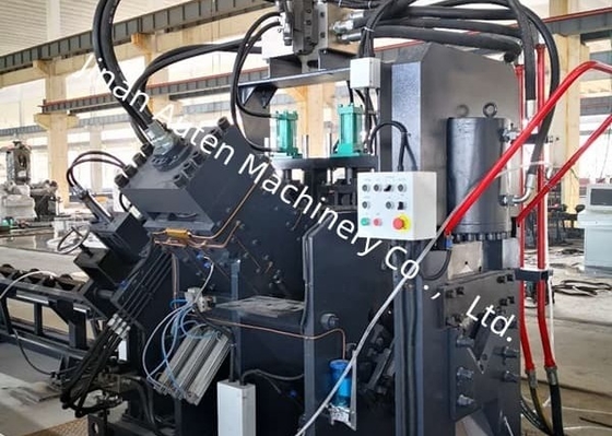 The Large Scale Angle Steel Punching And Shearing Machine With CNC Punching, Marking And Wire Cutting Is Used For Steel Structure Bridge Construction