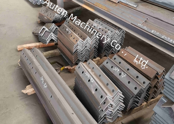 The Large Scale Angle Steel Punching And Shearing Machine With CNC Punching, Marking And Wire Cutting Is Used For Steel Structure Bridge Construction