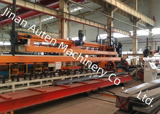 Y Axis ±0.2 Mm/600 Mm Processing Accuracy CNC Truck Beam Punching Machine 25pcs Number Of Modules