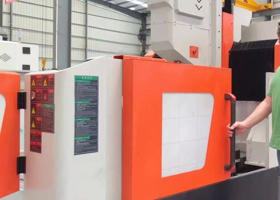 4000x3800x2800mm 전체 크기 작업대 이동식 CNC 드릴링 머신 60mm 최대 드릴링 직경