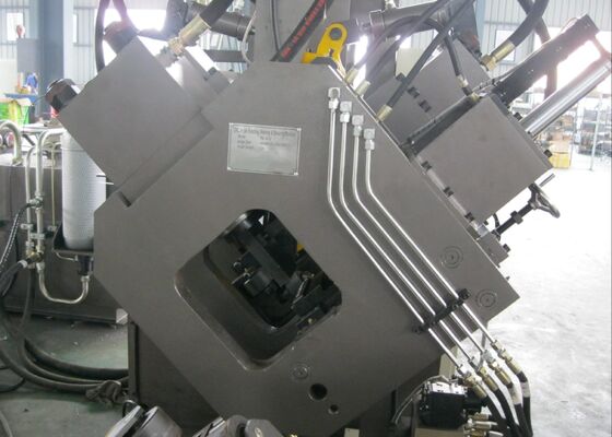 Power Tower Used Cnc Angle Steel Punching Shearing Machine Line With CNC Feeding Trolley
