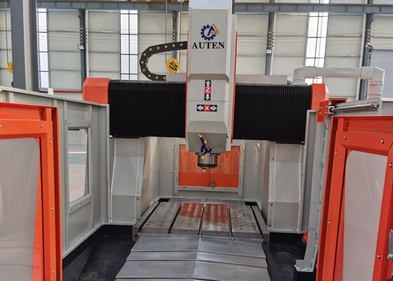 자동 도구 교환기 CNC 플랜지 금속 판 판 뚫기 기계 80mm 구멍 직경