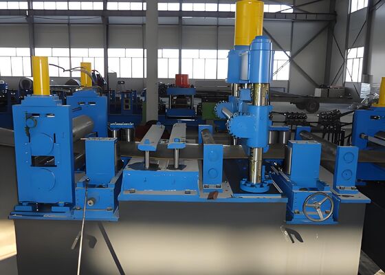 Q235 Q345 Steel Pipe Material Processing CNC Roller Forming Machine Line 10 MPa Pressure
