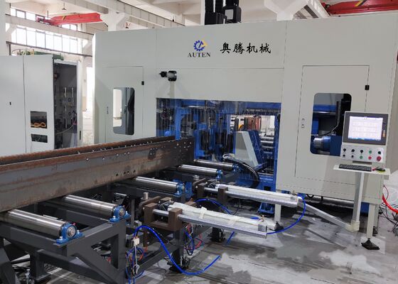 Construction Engineering CNC H Beam Drilling And Milling Machine Bridge Engineering