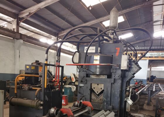 강철 구조 제조 각 강철 펀칭 마크링 절단 기계 건설 가공