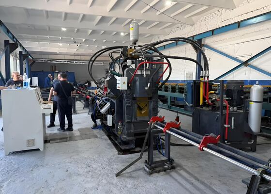 강철 구조 제조 각 강철 펀칭 마크링 절단 기계 건설 가공