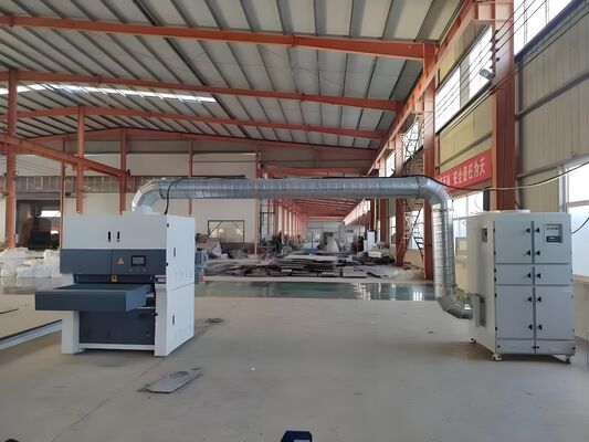 28KW Machine Power Plate Polishing Machine Removing Burr During The Cutting Process