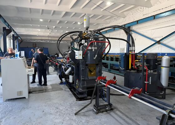 630KN 마킹력 초고압 송전탑 앵글용 CNC 펀칭기