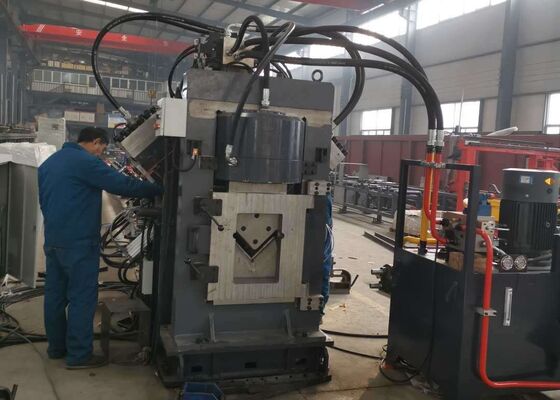 Φ26х20mm Max Punching Cnc Angle Steel Punch Shearing Machine Line 2200/4300KN Cutting Force