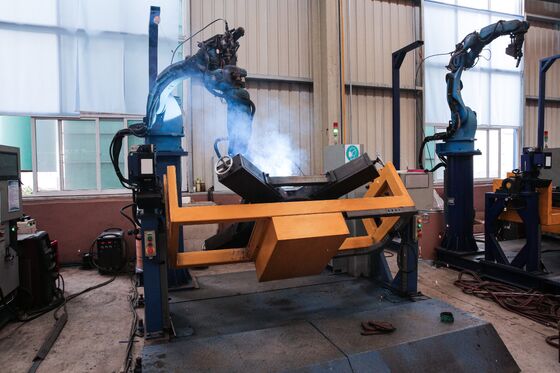 CO2 단일 웰드 톱 웰딩 Cnc 웰더 로봇 기계 자동 와이어 공급 시스템