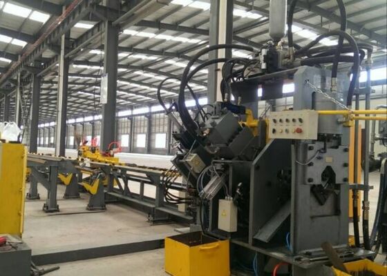 모델 JNC2020 Cnc 각 펀칭 셰어링 생산 라인 32x7x3m 전체 차원