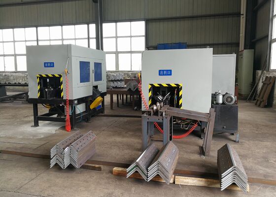 288r/Min Rotation Of Spindle CNC Angle Iron Steel Back Shovel Machine For Vietnamese Market