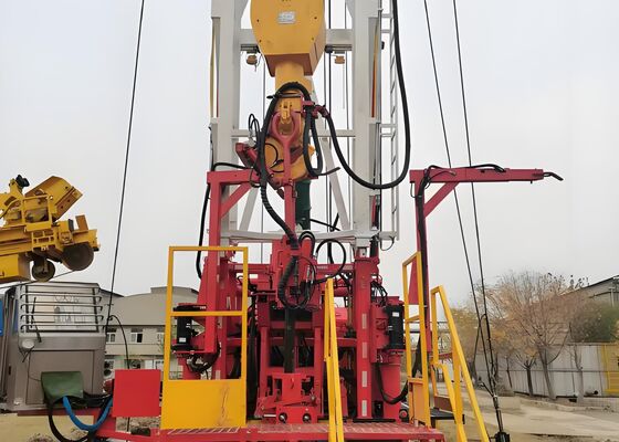 모델 SSPGNC-0.35-4 ((A) 오일 우물 소규모 수리 지능 작동 오일 필드 처리 기계