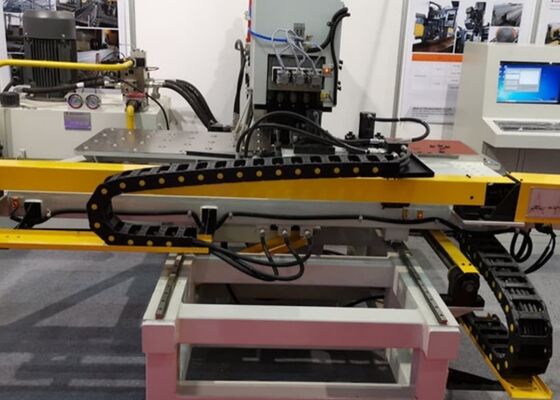 전송 타워를 위한 드릴링 스핀들 Cnc 판 펀칭기의 180mm 치기