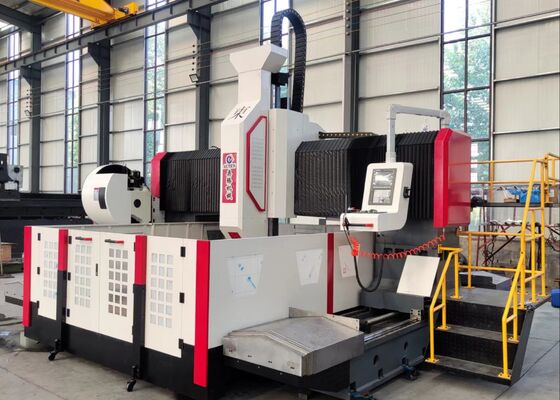 열 교환기 사용 된 Cnc 플레이트 드릴링 기계 20/30KW 세르보 스핀드 모터 전력