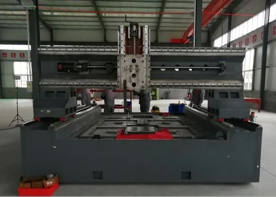 열 교환기 사용 된 Cnc 플레이트 드릴링 기계 20/30KW 세르보 스핀드 모터 전력