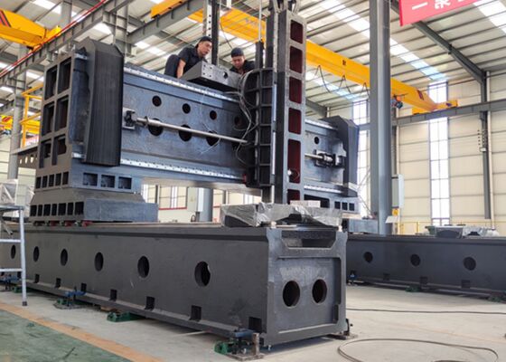 PHD4080 CNC 갠트리형 이동식 CNC 드릴링 밀링 머신 강판 플랜지 열 교환기