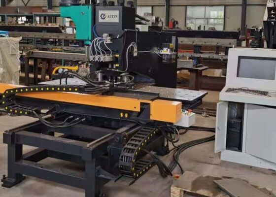 26mm 펀칭 직경 CNC 판 펀칭 마크 드릴링 머신 14*10*19mm 문자 크기