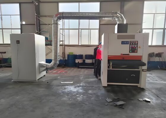 숫돌을 제거하는 모형 BP1000 CNC 금속 판 표면 끝마무리 기계 표면