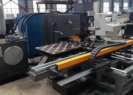 강철 타워 사용 CNC 판 펀칭 표시 및 드릴링 기계 1000/1200KN 펀칭 힘