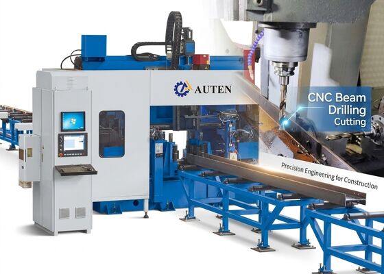 총 3 스핀들 CNC 구조 빔 굴착 기계 센터 11/15KW 스핀드 모터 전력