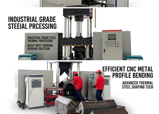 모형 HQ250-700 CNC 열 가열 및 굽기 기계