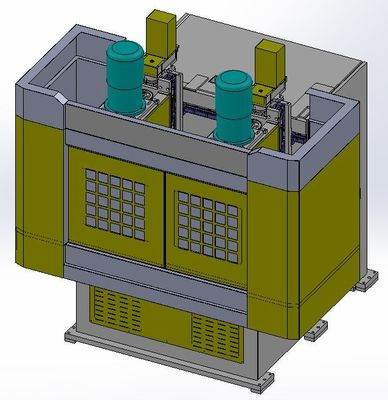 2가지 축 지멘스 시스템과 고속도 CNC 금속 플랜지 드릴 기계